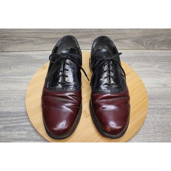 Goodyear Shoe Mens 9 M Neolite Brown Black Oxford Dress Almond Toe Leather main image 15